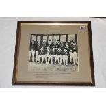 Australia tour of England 1930. Mono official sepia photograph of the Australian team who toured