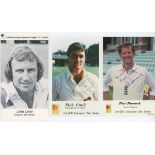 England promotional cards. Selection of Cornhill, T.C.C.B. etc cards, all signed by the featured