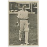 Godfrey James Bryan. Kent 1920-1935. Phillips 'Pinnace' premium issue cabinet size mono real