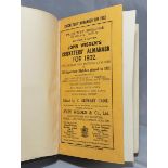 Wisden Cricketers' Almanack 1932. 69th edition. Nicely bound in black boards, with excellent