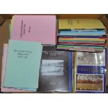 Association of Cricket Statisticians booklets. Box comprising a good selection of A.C.S.
