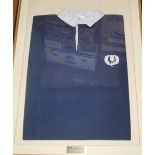 Arthur Smith. Scotland (1955-1962- thirty three caps). Scotland rugby shirt worn by Smith in the