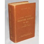 Wisden Cricketers' Almanack 1927. 64th edition. Original hardback. Some minor vertical wrinkling