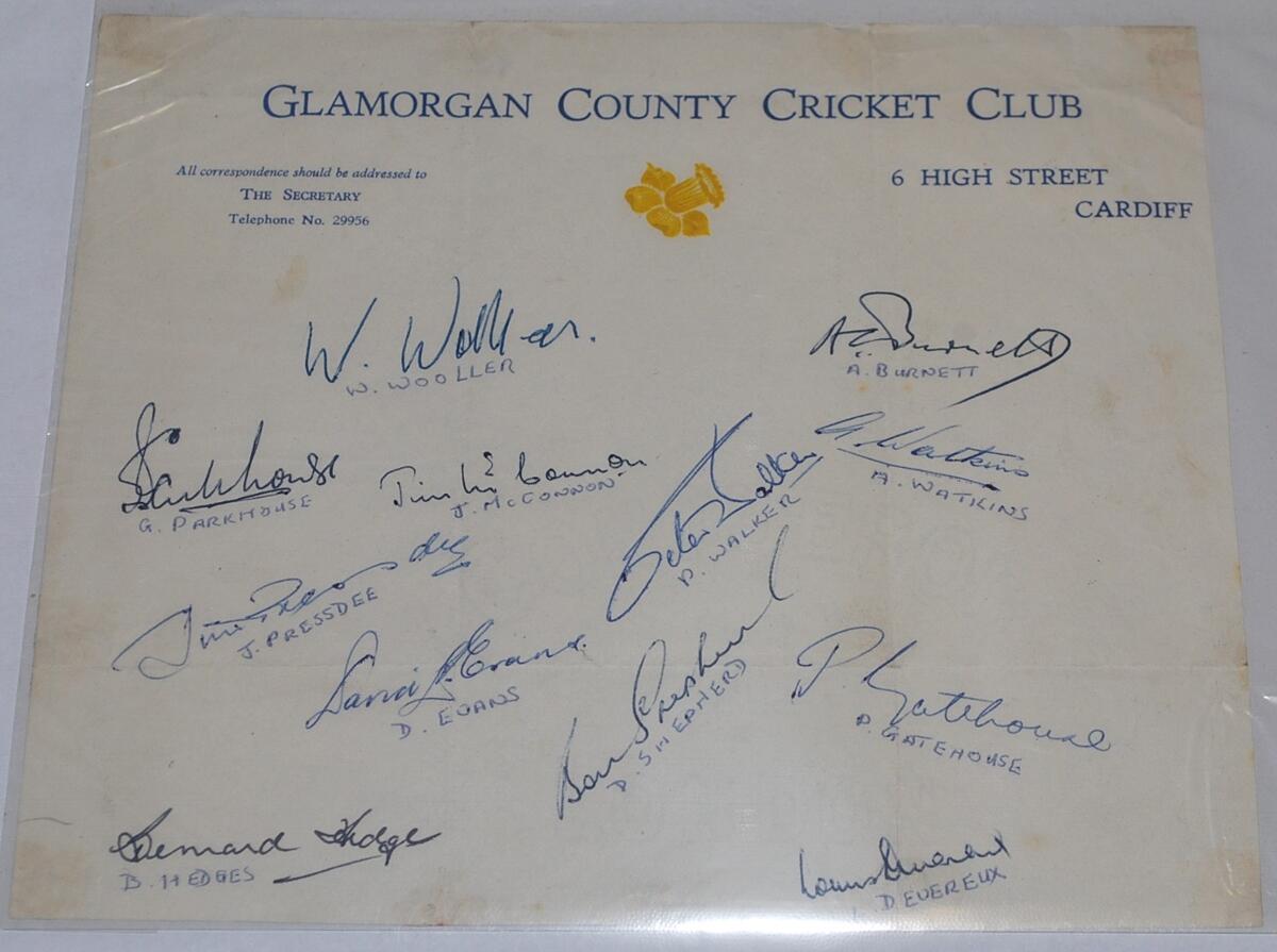 Glamorgan C.C.C. Small box comprising Glamorgan county histories, biographies, benefit brochures, - Image 2 of 2