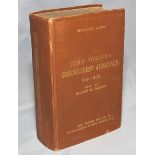 Wisden Cricketers' Almanack 1922. 59th edition. Original hardback. Some general wear to boards and