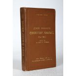 Wisden Cricketers' Almanack 1919. 56th edition. Original hardback. Presentation copy from editor