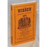 Wisden Cricketers' Almanack 1944. Willows reprint (2000) in softback covers. Limited edition 134/