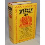 Wisden Cricketers' Almanack 1966. Original hardback with dustwrapper. Very good condition - cricket