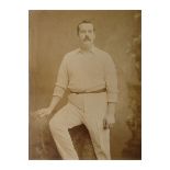 Mordecai Sherwin. Nottinghamshire & England 1876-1896. Rare and early large sepia studio