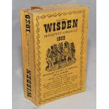 Wisden Cricketers' Almanack 1939. 76th edition. Original paper covers. General wear to covers and