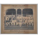 London County v M.C.C. & Ground 1900. Original official sepia photograph of the teams for the