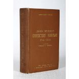Wisden Cricketers' Almanack 1901. 38th edition. Original hardback. Minor wear to spine