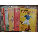 Charles Buchan's Football Monthly 1953-1960. Almost complete run of loose copies of the magazine