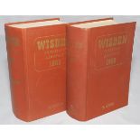 Wisden Cricketers' Almanack 1959 and 1963. Original hardbacks. The 1959 edition with minor light