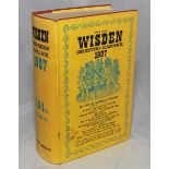 Wisden Cricketers' Almanack 1967. Original hardback with dustwrapper. Some wear and faults to the