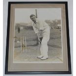 Arthur Brian Sellers. Yorkshire 1932-1948. Large and impressive original mono photograph of