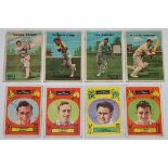 A&BC Gum. Cricketers 1959. Twenty eight trade cards each signed to the front by the featured