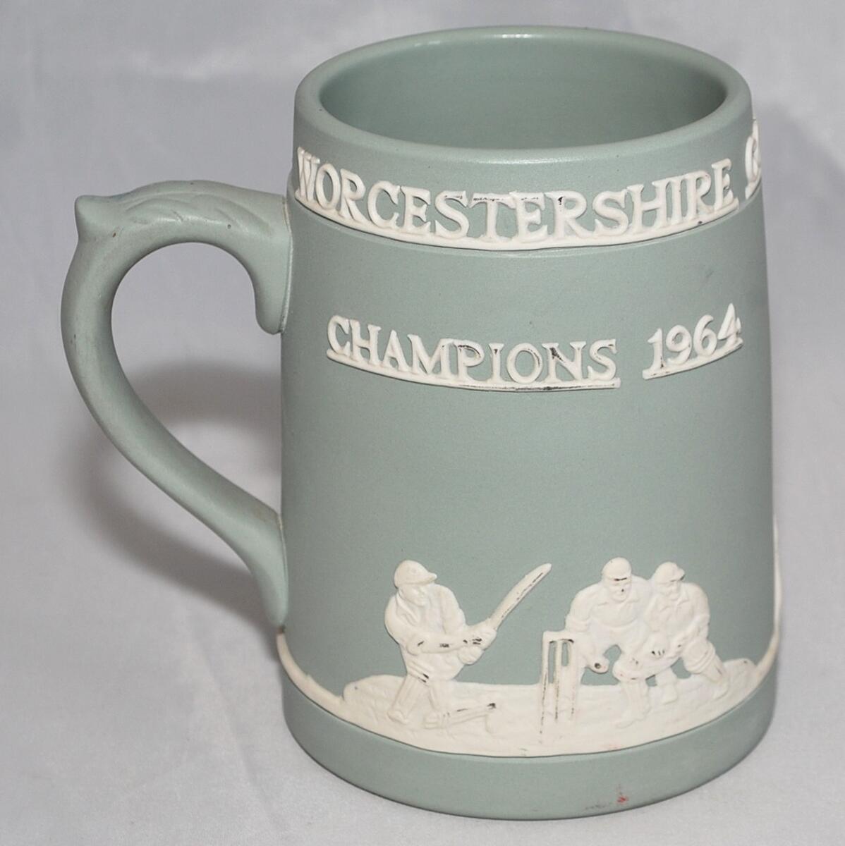 Derbyshire County Cricket Club 'Centenary' 1870-1970. Selection of ceramics produced to - Image 2 of 2