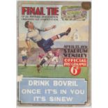 F.A. Cup Final 1931. Birmingham City v West Bromwich Albion. Official programme for the Final played
