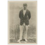 David 'Lucky' Denton. Yorkshire & England 1894-1920. Phillips 'Pinnace' premium issue cabinet size