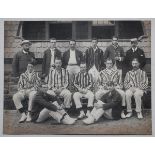 Kent C.C.C. 1903. Early official mono photograph of the 1903 Kent team, seated and standing in