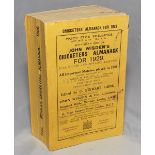 Wisden Cricketers' Almanack 1929. 66th edition. Original paper wrappers. Minor ink marks to edge