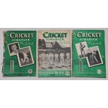 The Cricket Almanack of New Zealand. 1948-1952, 1954-1962, 1967-2012. Good run of the Almanack for