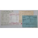 Midlands county scorecards 1956-2010. A good selection of Leicestershire (Qty 137), Northamptonshire