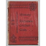 'History of the Rochdale Cricket Club 1824-1902'. J. Fothergill. Rochdale "Observer" Printing