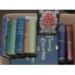 Cricket histories 1890s-1940s. Box comprising eleven titles including 'Talks with Old Yorkshire