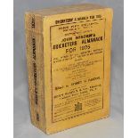 Wisden Cricketers' Almanack 1925. 62nd edition. Original paper wrappers. Some professional