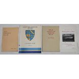 Scottish club histories. Four titles including 'Ayr Cricket Club 1859-1959', Rev. H.C. Donaldson,
