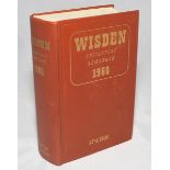 Wisden Cricketers' Almanack 1960. Original hardback. Very good/excellent condition with gilt