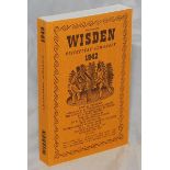 Wisden Cricketers' Almanack 1942. Willows reprint (1999) in softback covers. Limited edition 659/