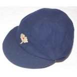 Thomas Alec 'Sandy' Jacques. Yorkshire 1927-1936. Yorkshire navy blue cloth 1st XI cricket cap