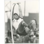 Athletics press photographs 1950s-1990s. Over sixty official mono press photographs featuring