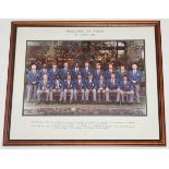 England tour of India & Sri Lanka 1992/93. Official photograph of the England team dressed in tour