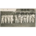 South African tour to England 1935. H.D.G. Leveson-Gower's XI v South Africans, Scarborough 7th-10th
