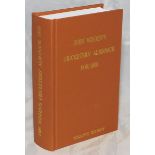 Wisden Cricketers' Almanack 1906. Willows softback reprint (1999) in light brown hardback covers