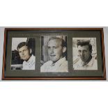 Yorkshire early 1960s. Three original mono head and shoulder photographs of Tony Nicholson, Bryan