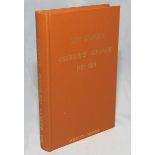 Wisden Cricketers' Almanack 1918. Willows softback reprint (1997) in light brown hardback covers