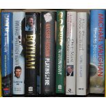 England cricket captains. Eight biographies/ autobiographies of England captains, each signed by the