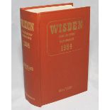 Wisden Cricketers' Almanack 1964. Original hardback. Very good/excellent condition with gilt