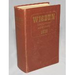Wisden Cricketers' Almanack 1939. 76th edition. Original hardback. Minor crease to bottom corner