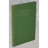 'Alletson's Innings'. John Arlott. London 1957. Limited edition number 60 of 200 produced, signed by