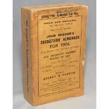 Wisden Cricketers' Almanack 1904. 41st edition. Original paper wrappers. Replacement spine paper.