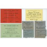 Hove Crescent Cricket Club. Original ticket for a Hove Crescent C.C. 'Supper & Social' event, 18th