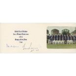 England tours 1984/85, 1986/87 and 1995/96. Three official England tour Christmas cards for tours to