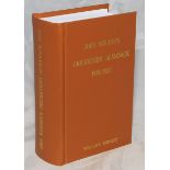 Wisden Cricketers' Almanack 1933. Willows softback reprint (2010) in light brown hardback covers