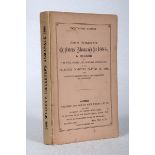 Wisden Cricketers' Almanack 1884. 21st edition. Original paper wrappers. Replacement spine paper.